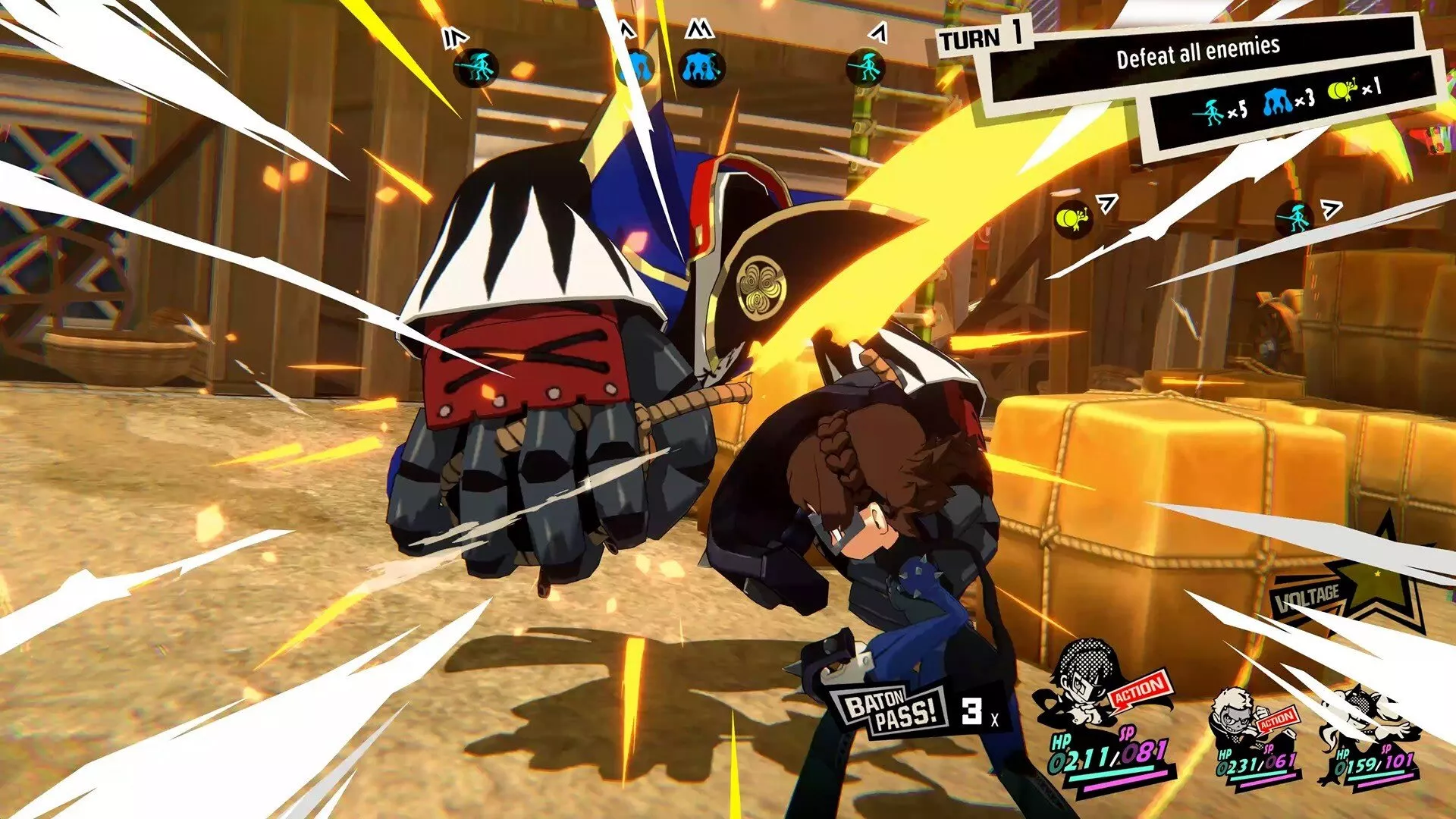 Persona 5 Tactica: A Tactical Turn-Based Adventure
