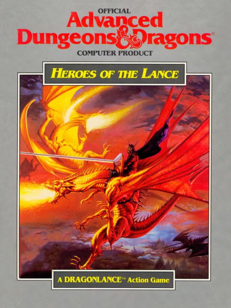 Advanced Dungeons & Dragons: Heroes of the Lance Box Art
