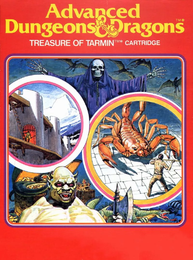 Advanced Dungeons & Dragons: Treasure of Tarmin Box Art