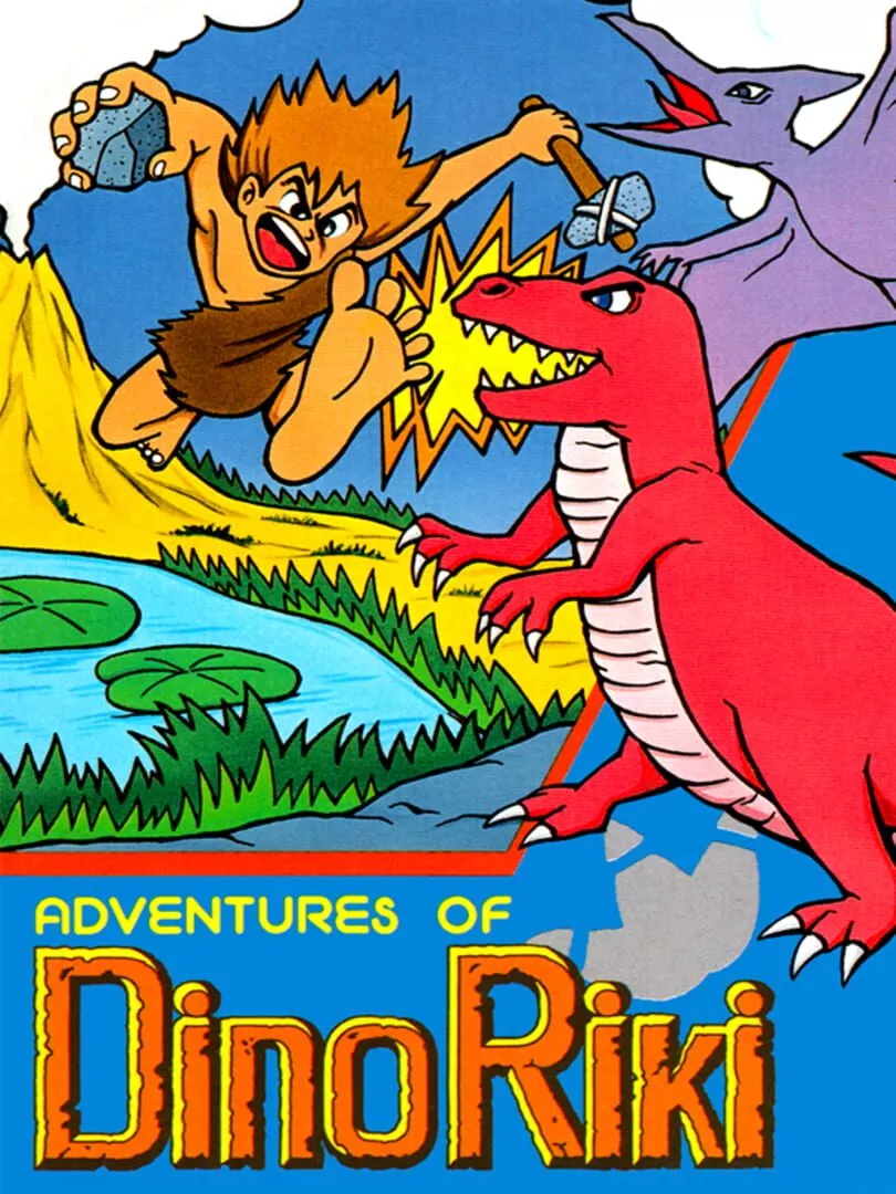 Adventures of Dino Riki Box Art