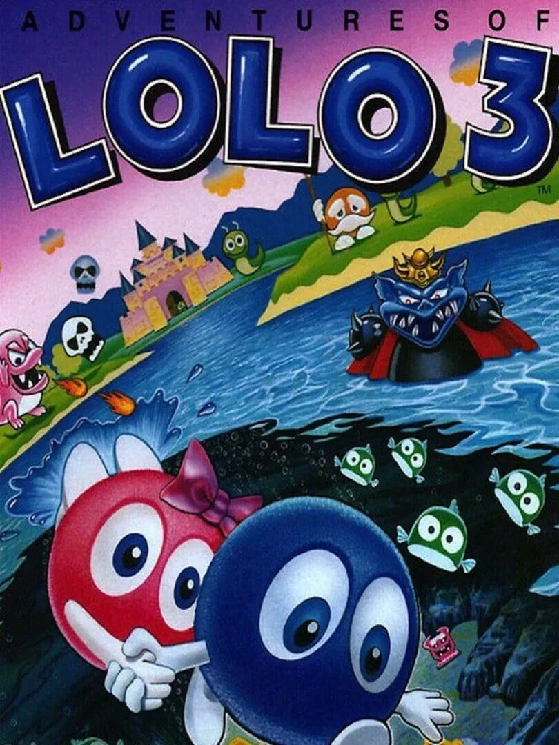 Adventures of Lolo 3 Box Art
