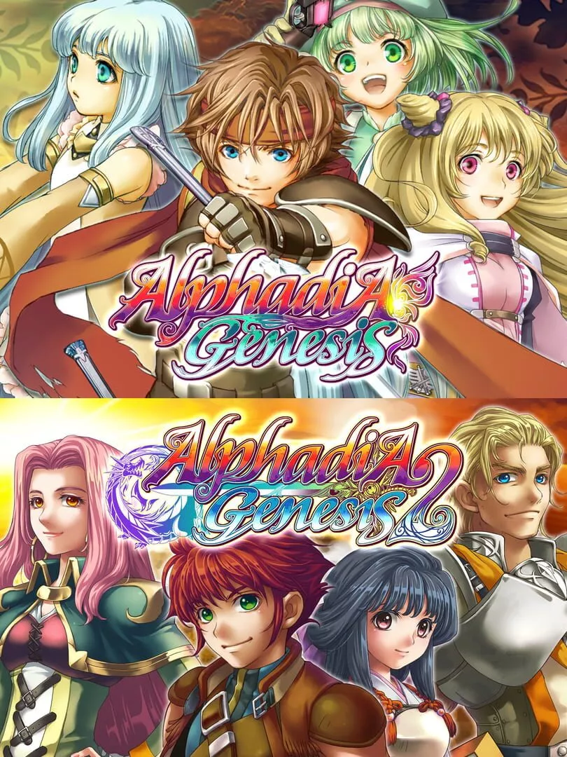 Alphadia Genesis 1 & 2 Box Art