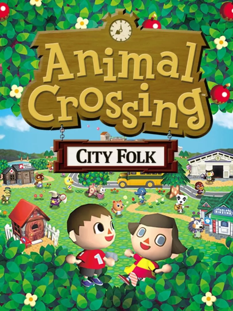 Animal Crossing: City Folk Box Art
