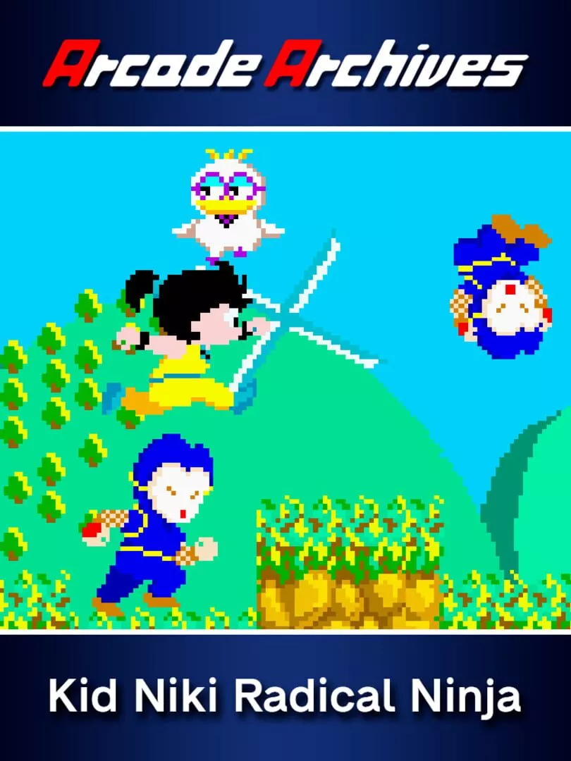 Arcade Archives: Kid Niki - Radical Ninja Box Art