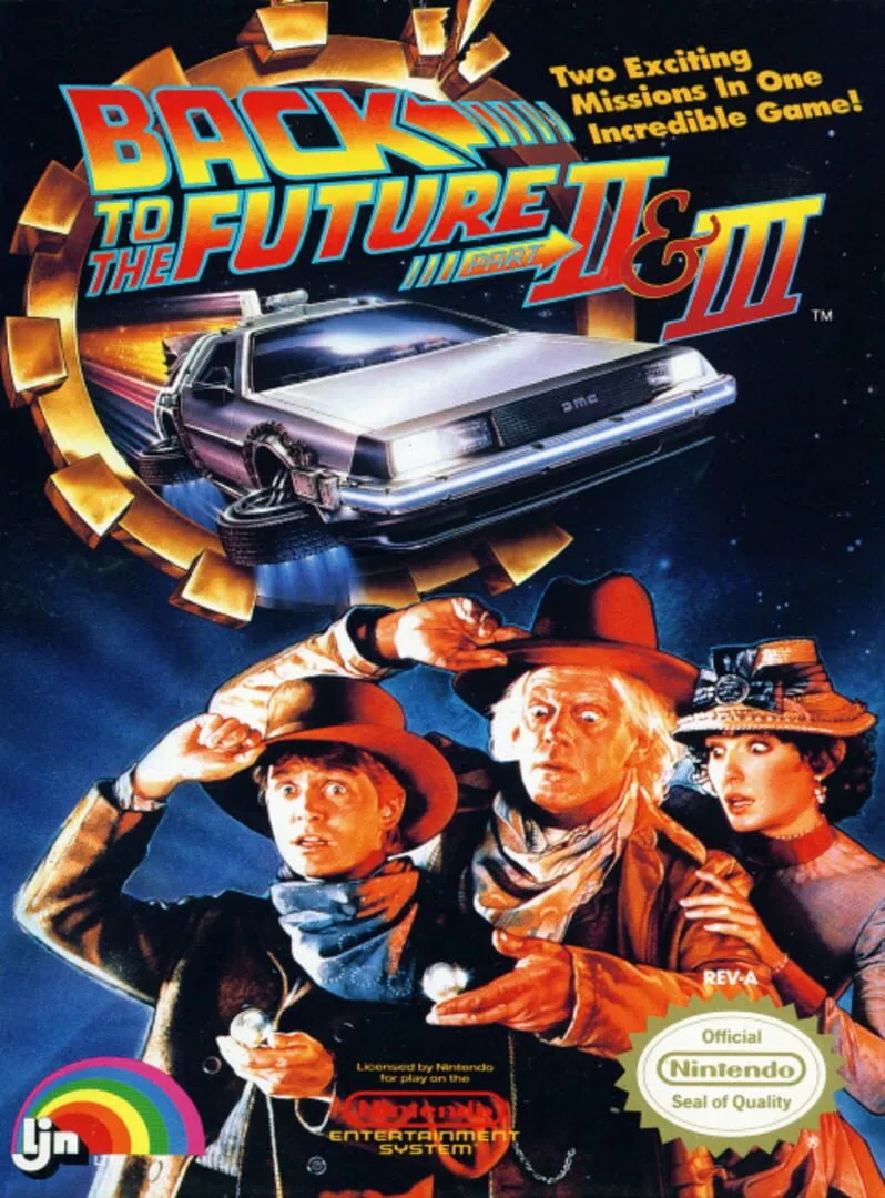 Back to the Future Part II & III Box Art