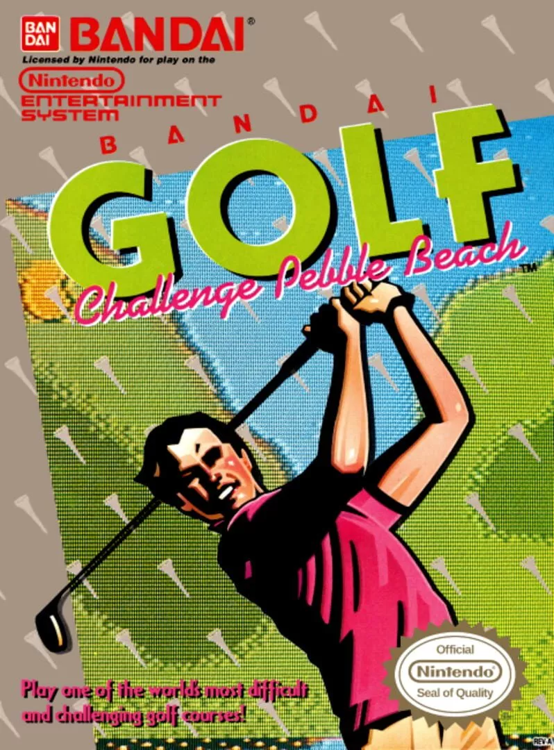 Bandai Golf: Challenge Pebble Beach Box Art