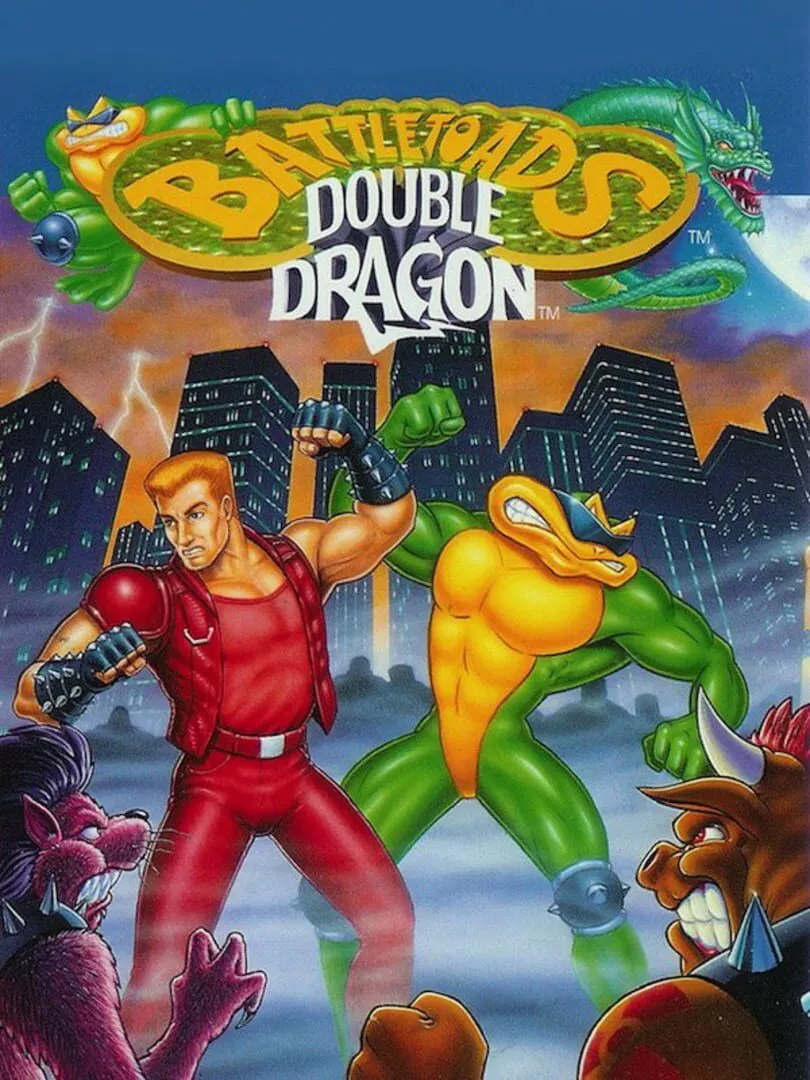 Battletoads & Double Dragon Box Art
