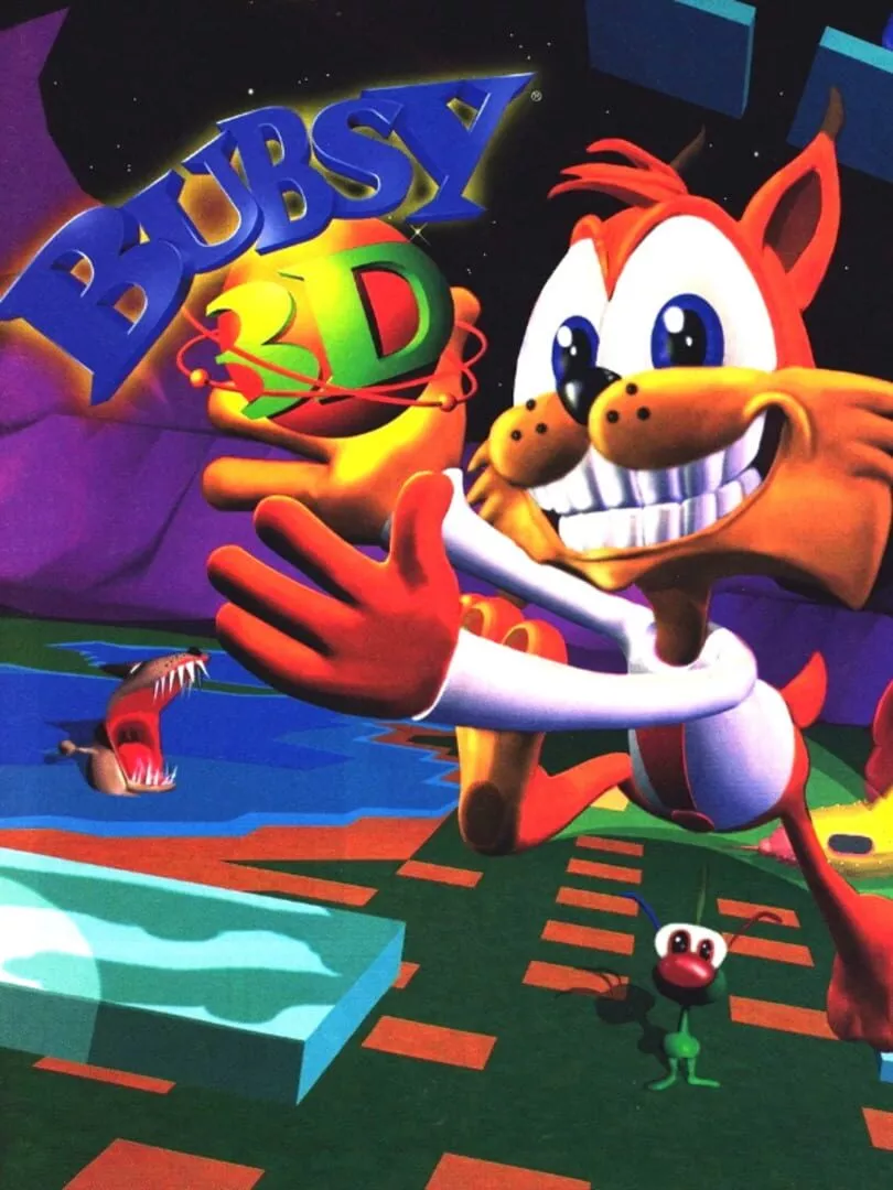 Bubsy 3D Box Art