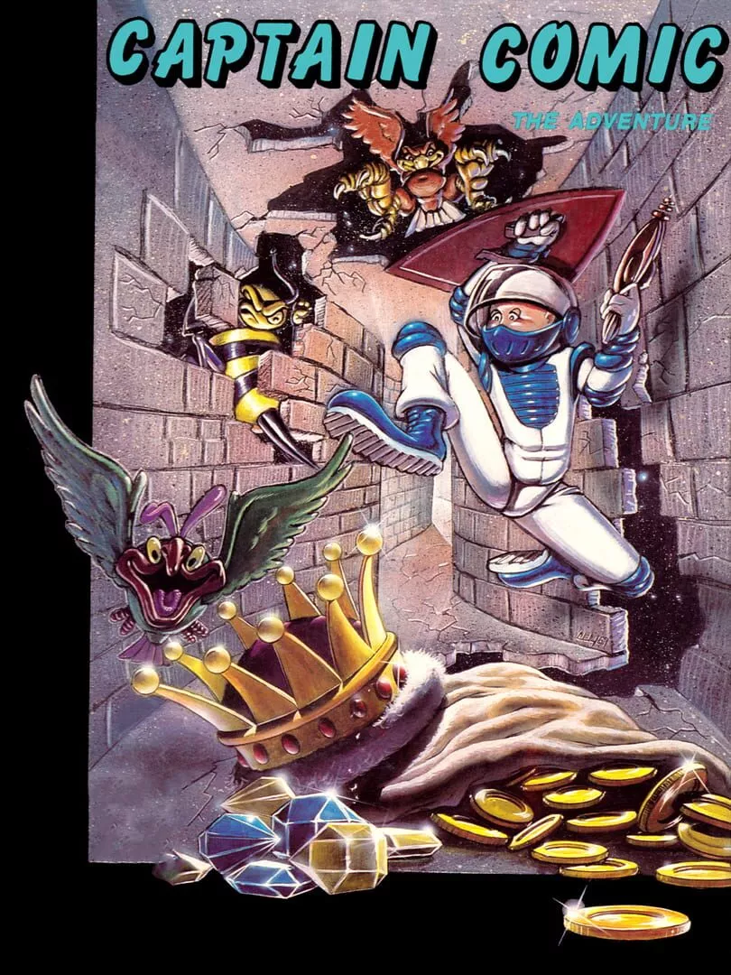 Captain Comic: The Adventure Box Art