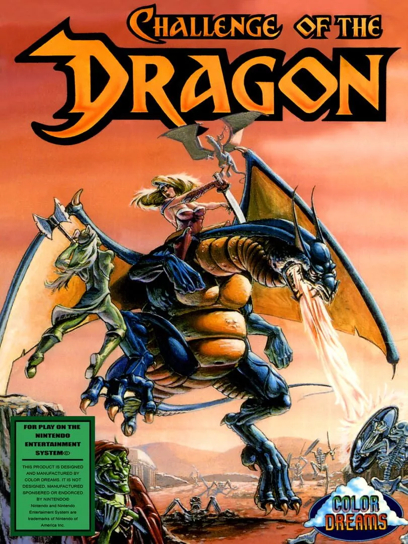 Challenge of the Dragon Box Art