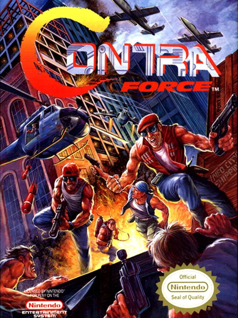 Contra Force Box Art