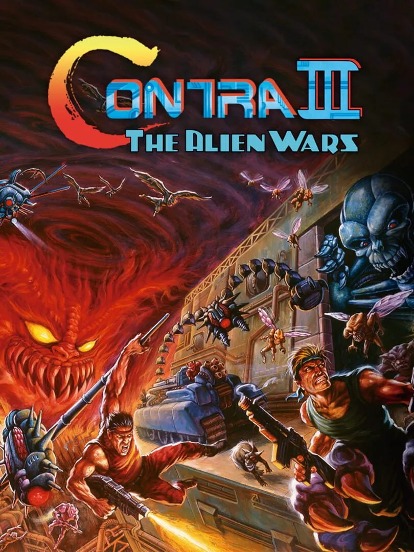 Contra III: The Alien Wars Box Art