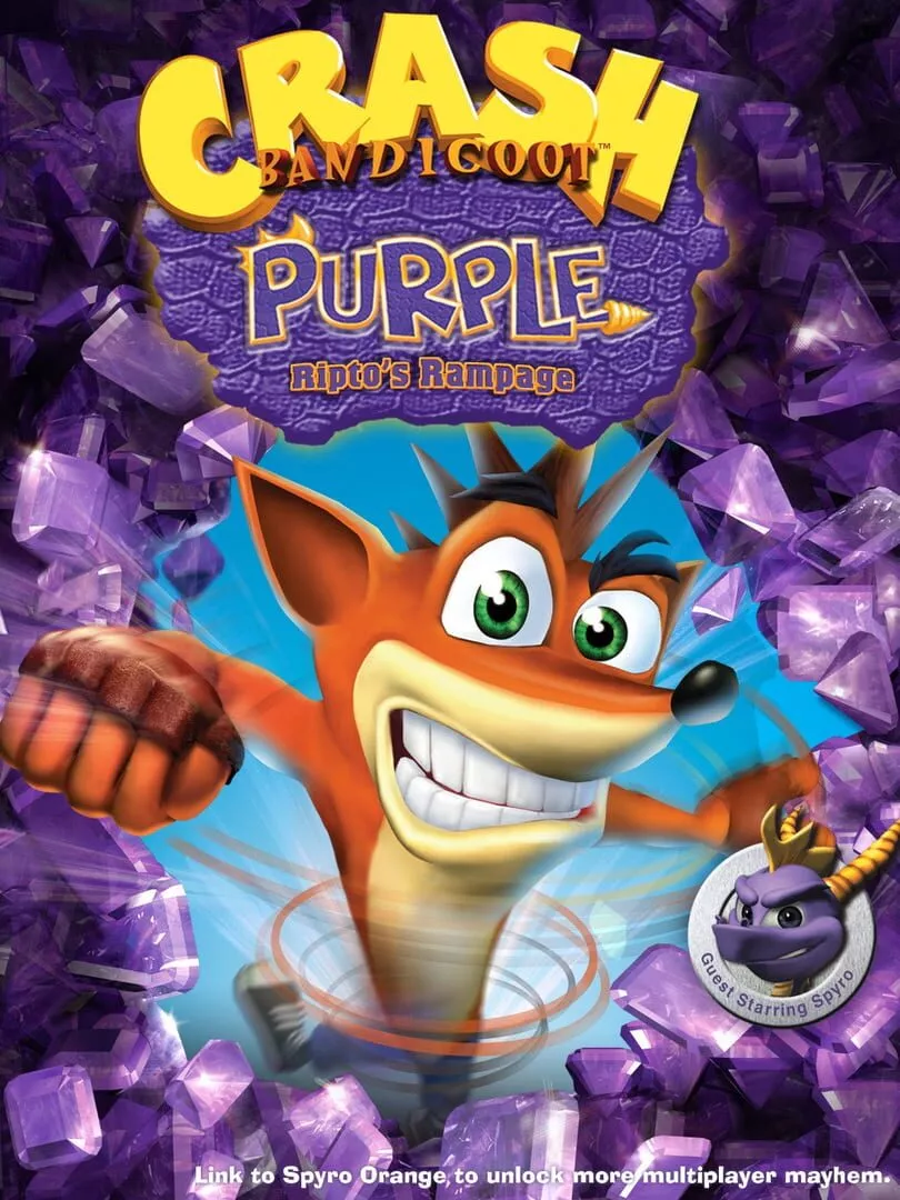 Crash Bandicoot Purple: Ripto's Rampage Box Art