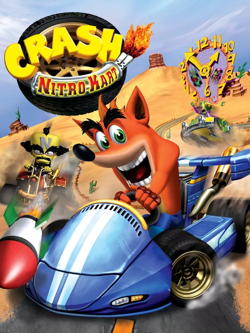 Crash Nitro Kart Box Art