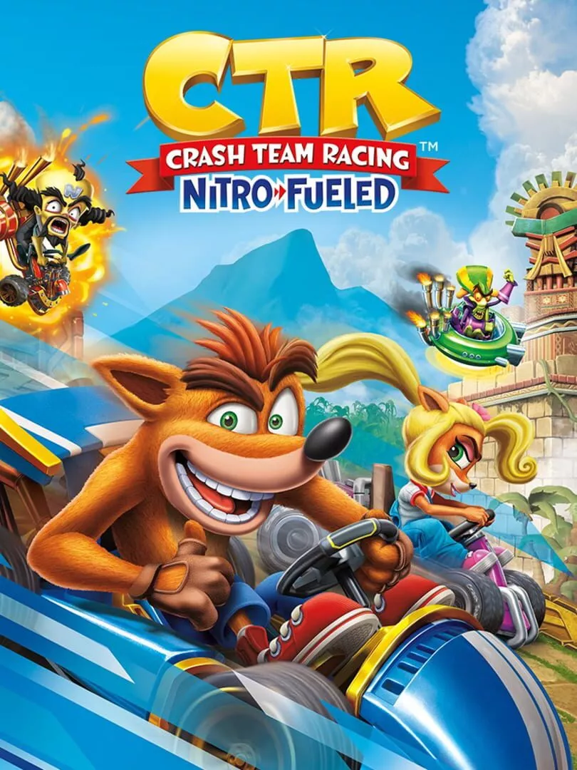 Crash Team Racing Nitro-Fueled Box Art