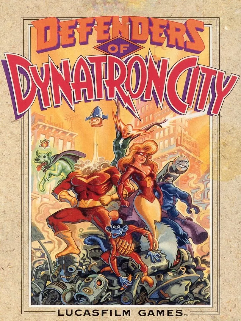 Defenders of Dynatron City Box Art