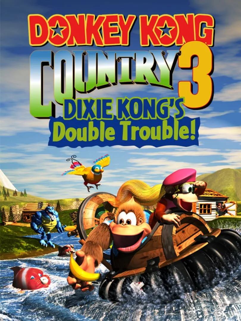 Donkey Kong Country 3: Dixie Kong's Double Trouble! Box Art