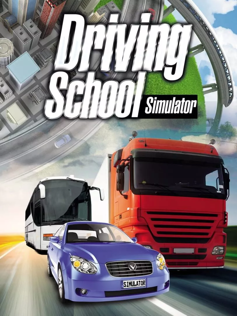Driving School Simulator Box Art