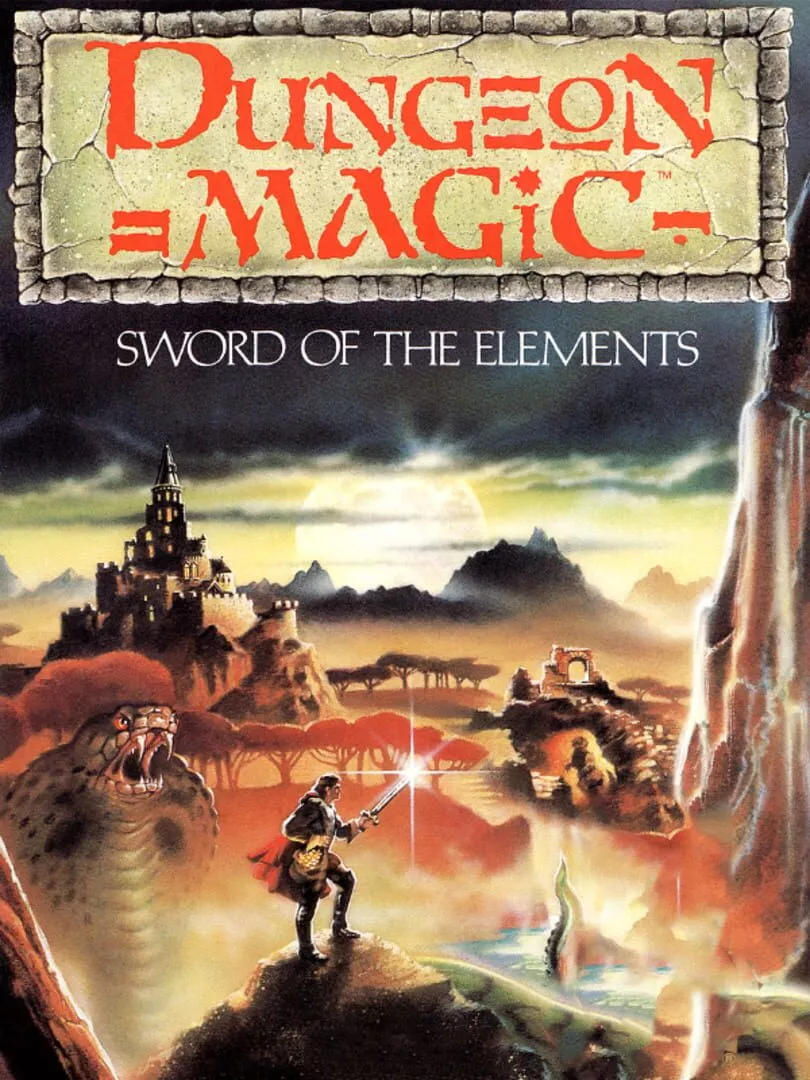 Dungeon Magic: Sword of the Elements Box Art
