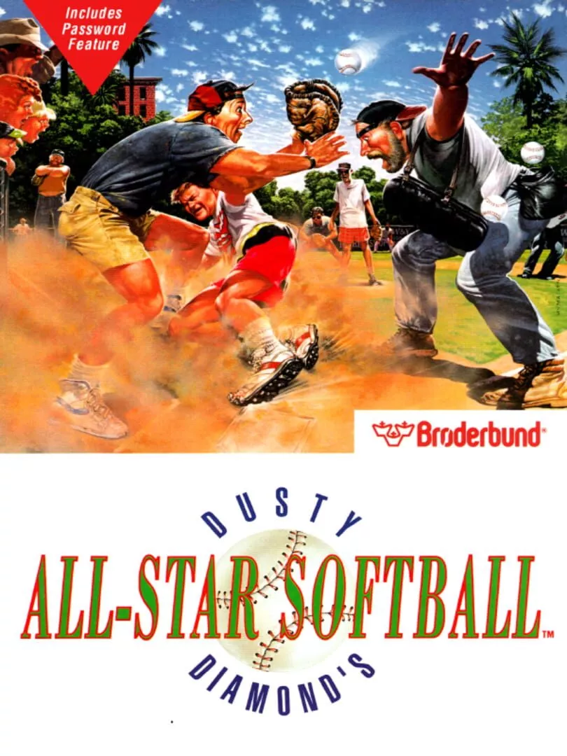 Dusty Diamond's All-Star Softball Box Art