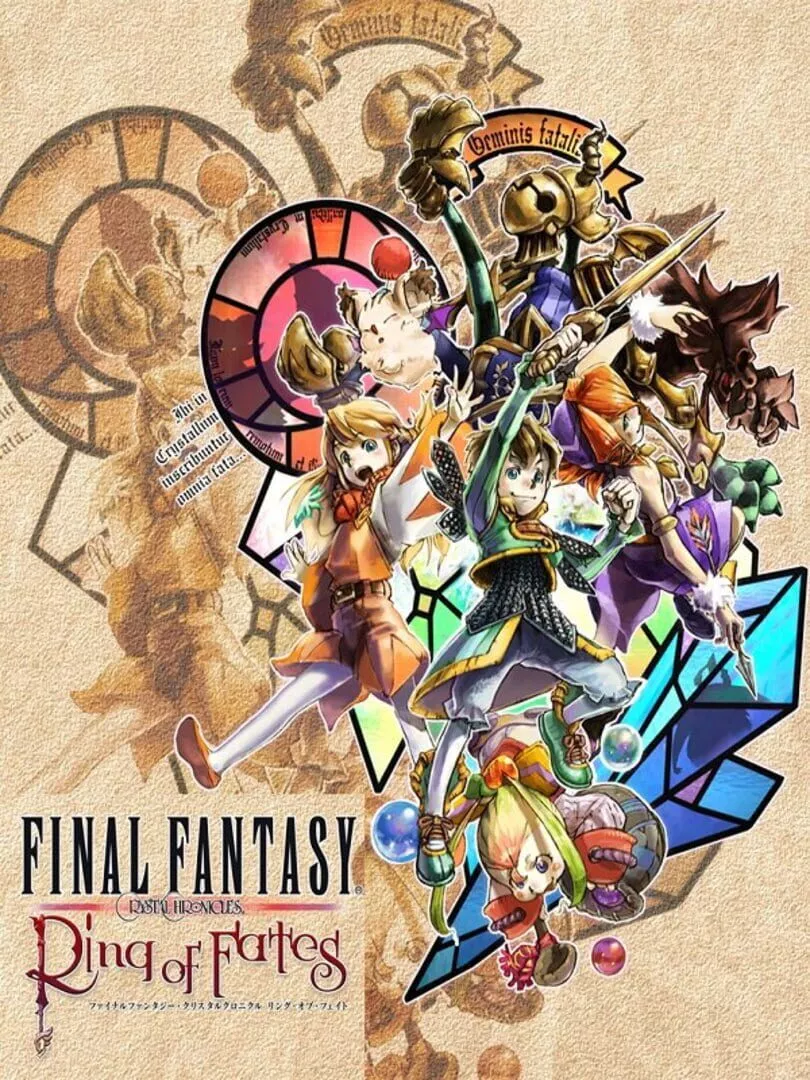 Final Fantasy: Crystal Chronicles - Ring of Fates Box Art