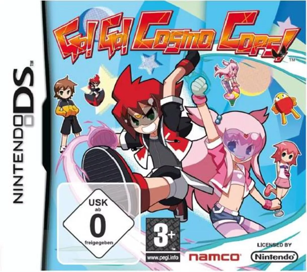 Go! Go! Cosmo Cops! Box Art