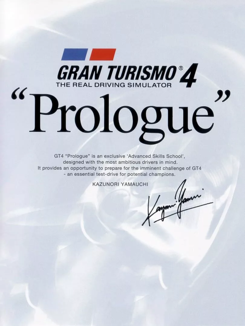 Gran Turismo 4 Prologue Box Art