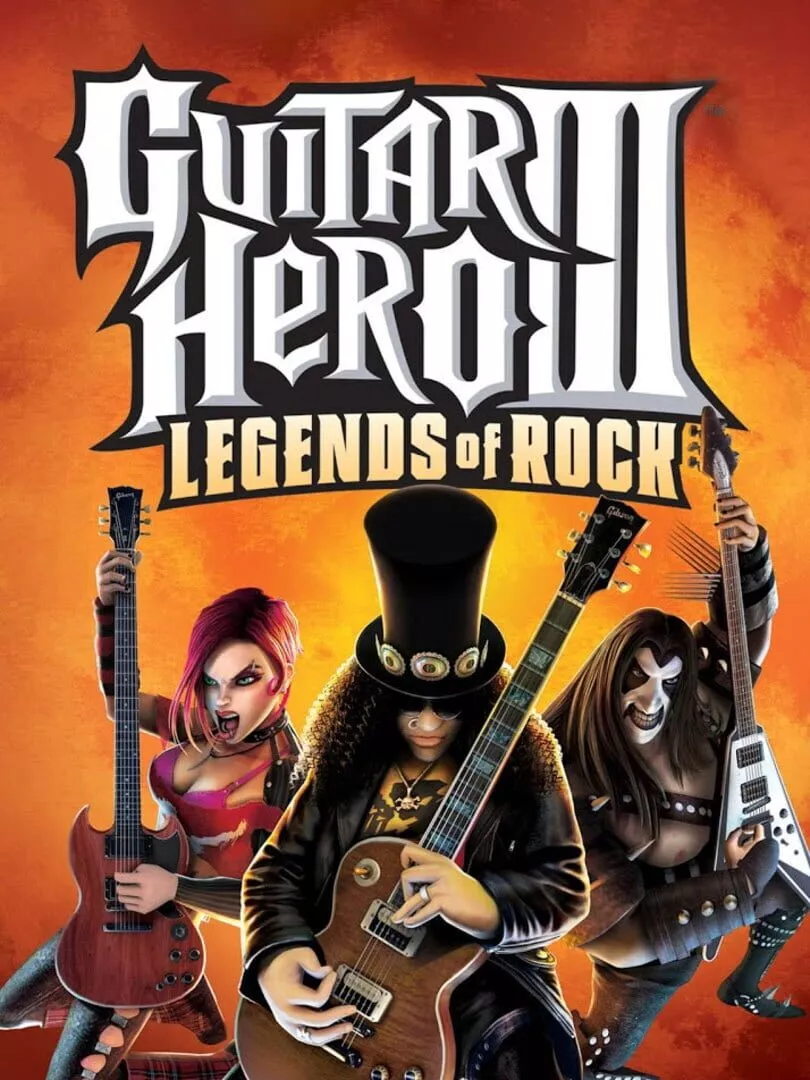 Guitar Hero III: Legends of Rock Box Art