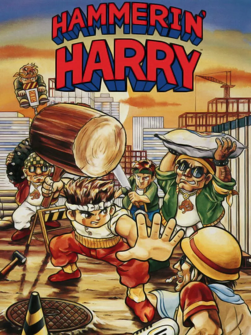 Hammerin' Harry Box Art