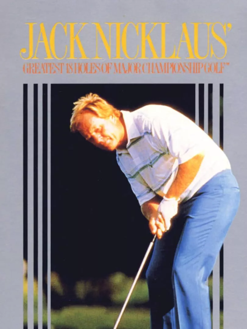 Jack Nicklaus' Greatest 18 Holes of Major Championship Golf Box Art