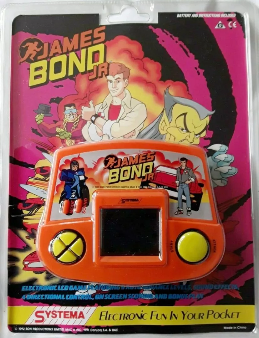 James Bond Jr. Box Art