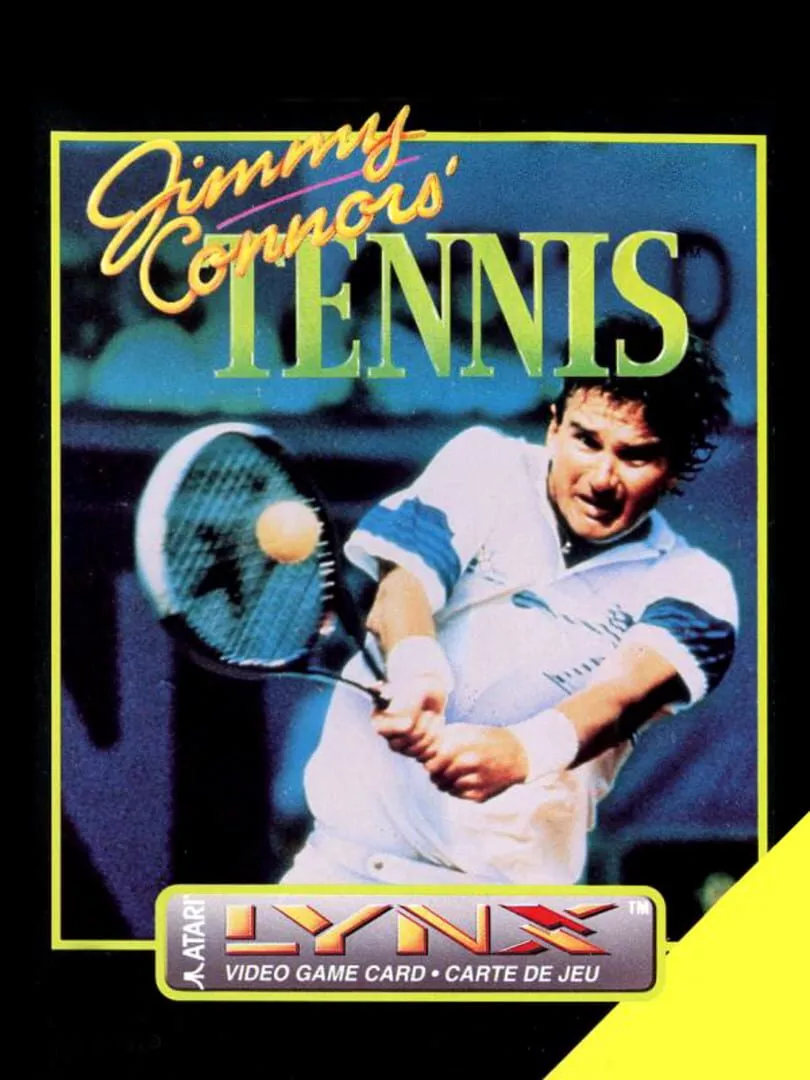 Jimmy Connors' Tennis Box Art