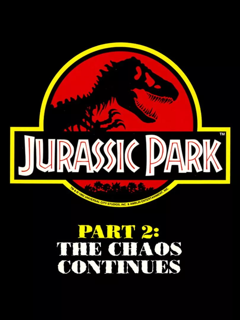 Jurassic Park Part 2: The Chaos Continues Box Art