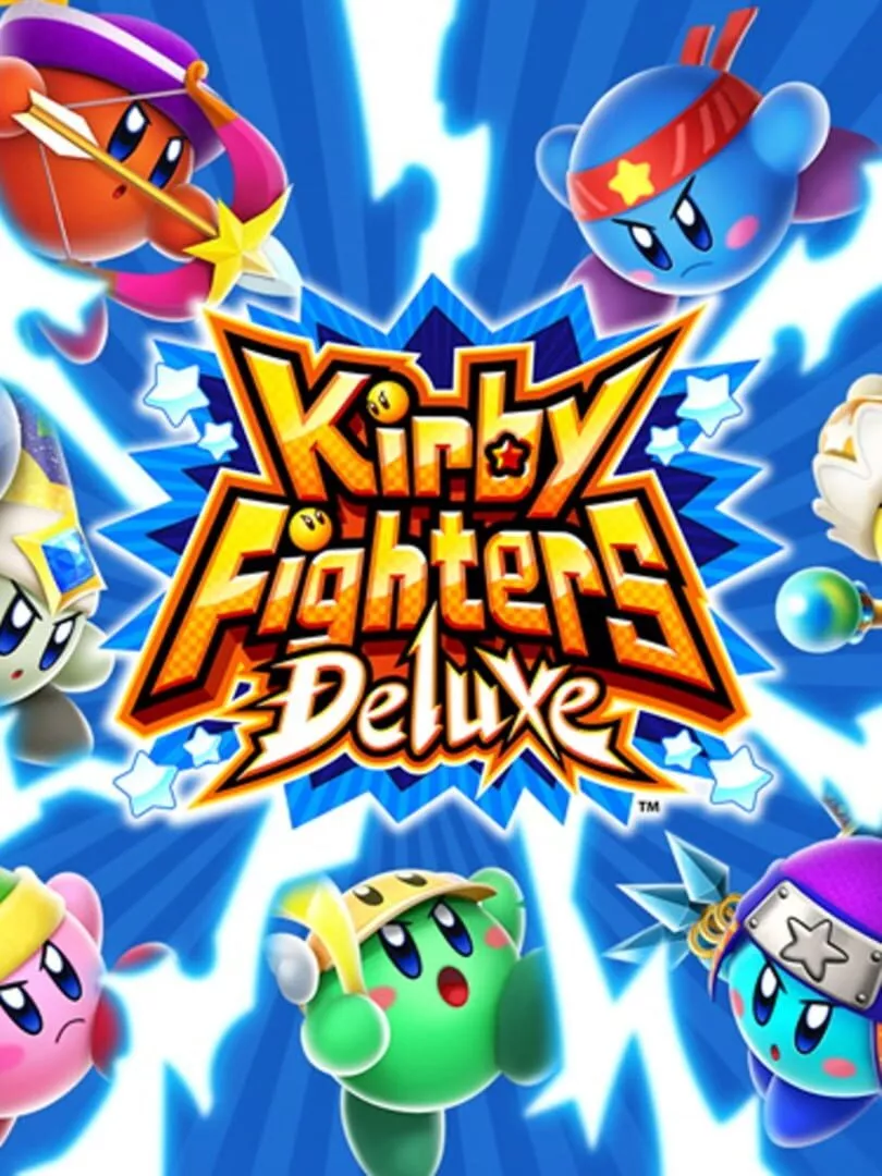 Kirby Fighters Deluxe Box Art