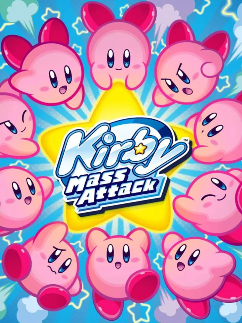Kirby Mass Attack Box Art