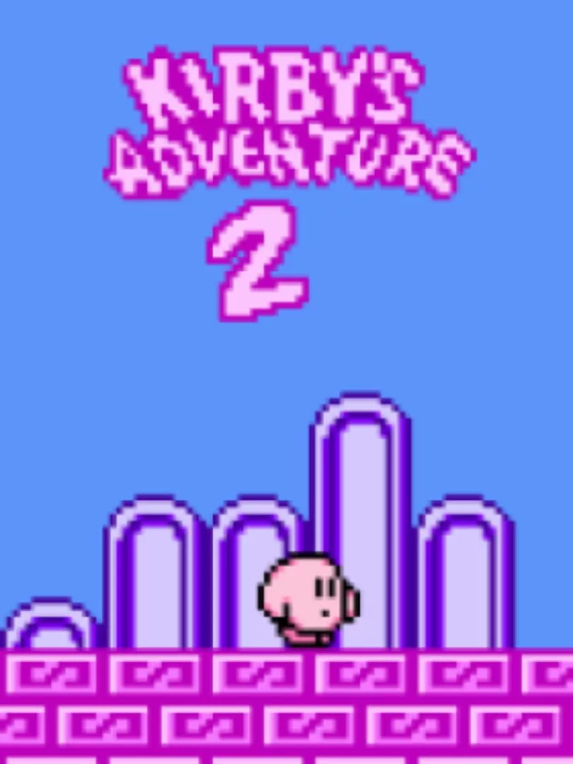 Kirby's Adventure 2 Box Art