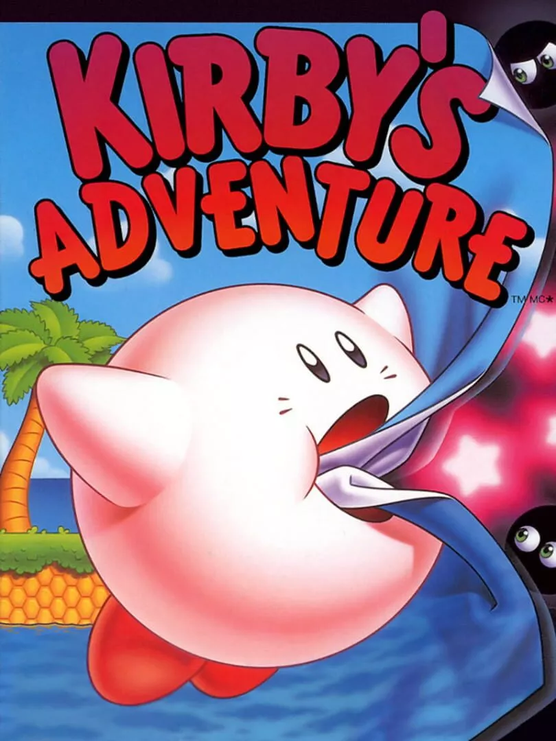 Kirby's Adventure Box Art