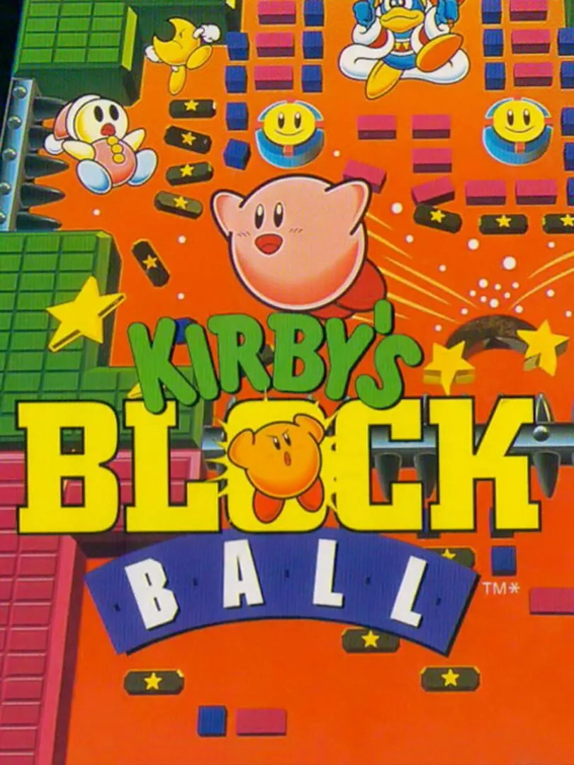 Kirby's Block Ball Box Art