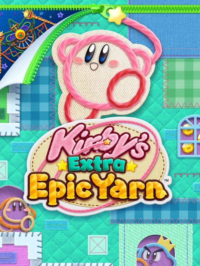 Kirby's Extra Epic Yarn Box Art