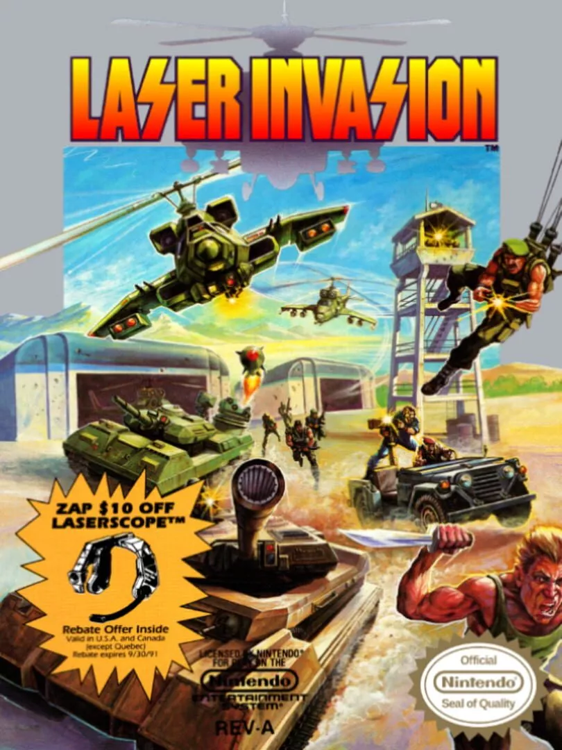 Laser Invasion Box Art