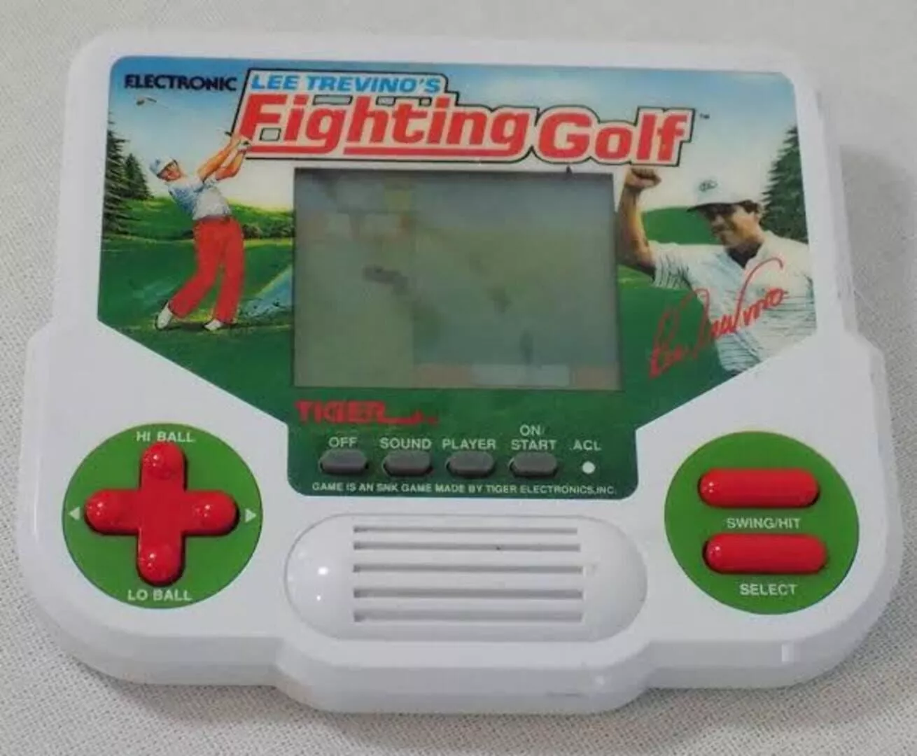 Lee Trevino's Fighting Golf Box Art