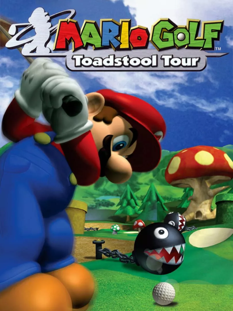 Mario Golf: Toadstool Tour Box Art