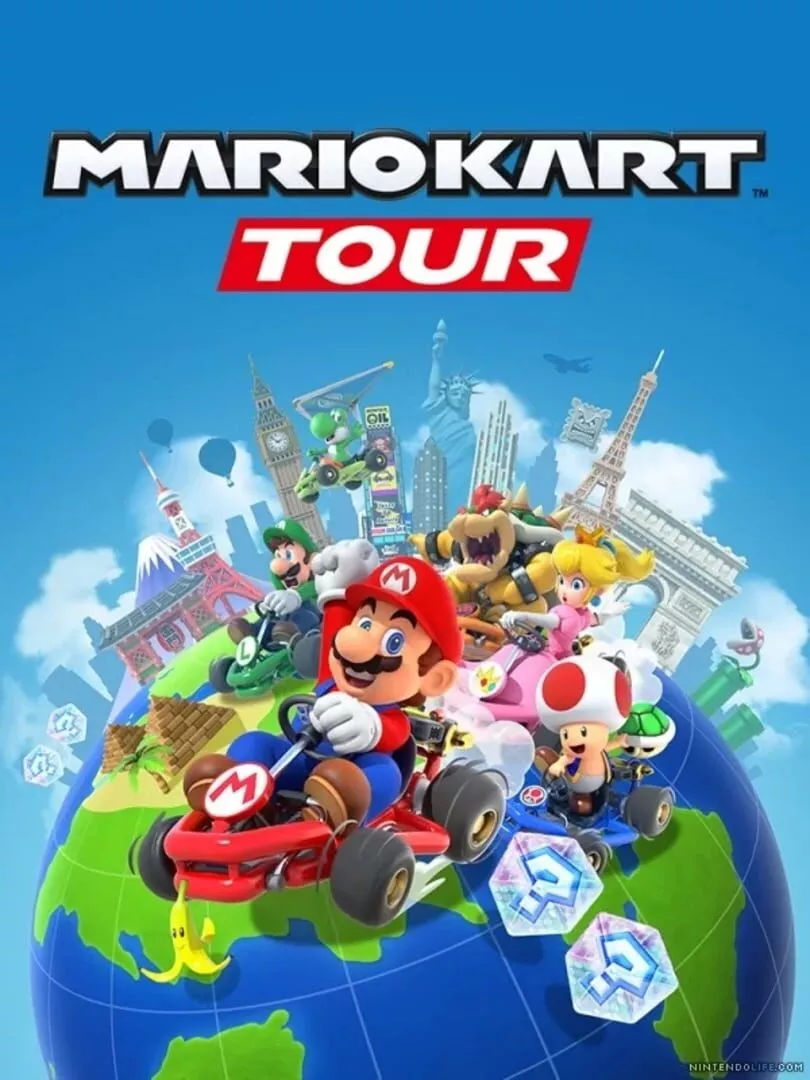 Mario Kart Tour Box Art
