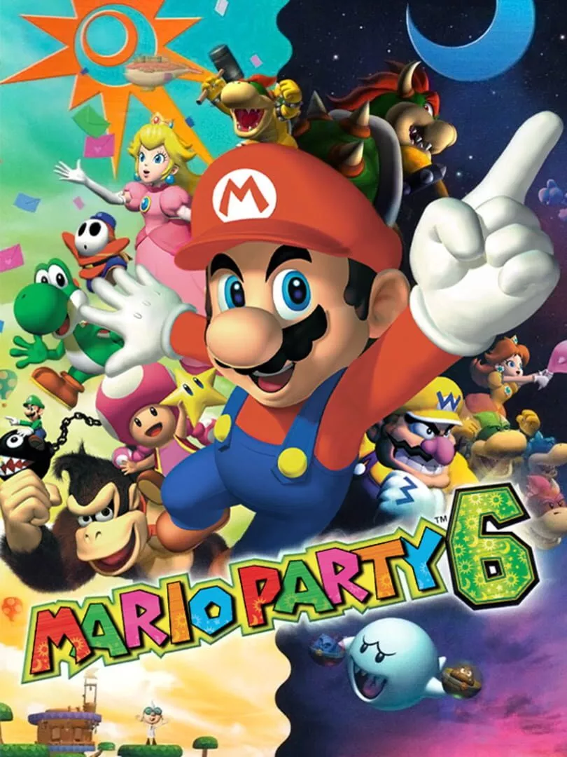 Mario Party 6 Box Art