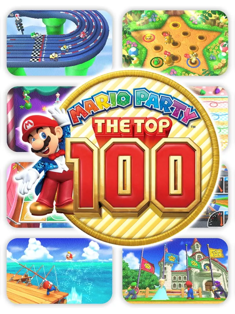 Mario Party: The Top 100 Box Art