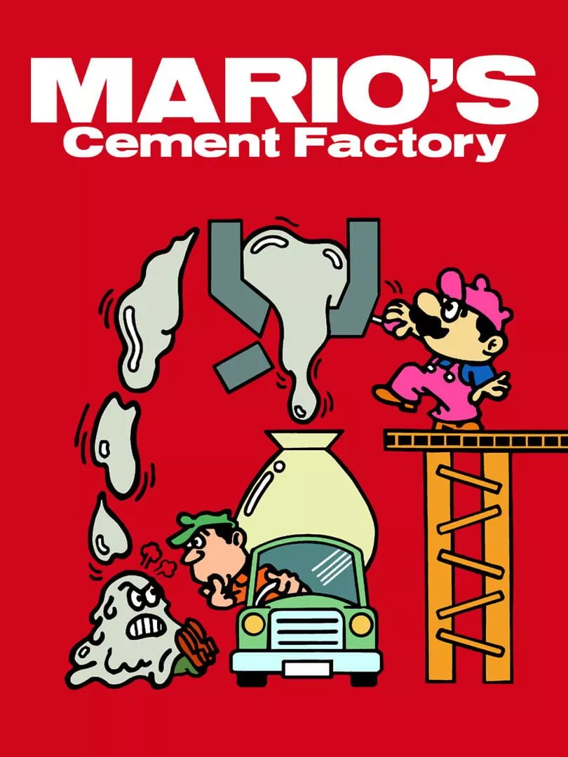Mario's Cement Factory Box Art
