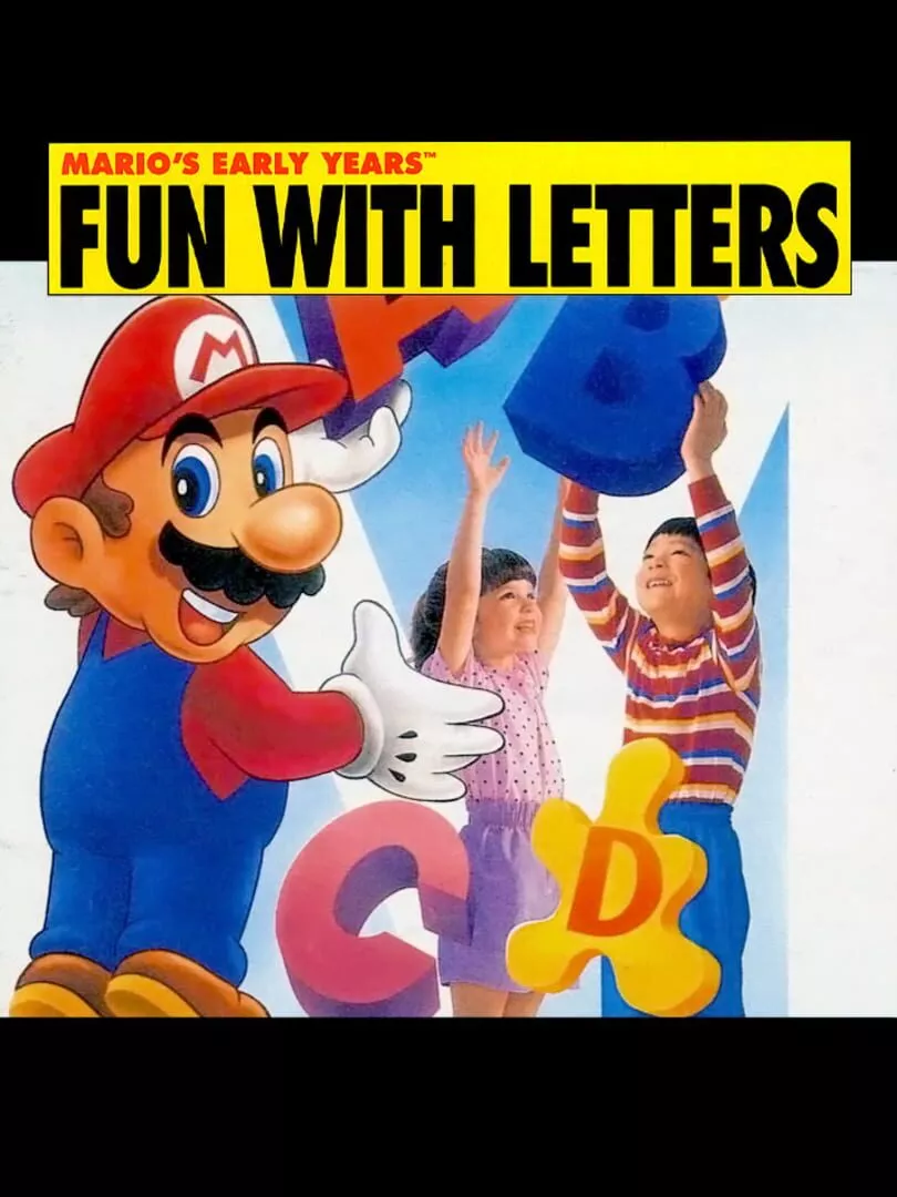 Mario's Early Years! Fun with Letters Box Art
