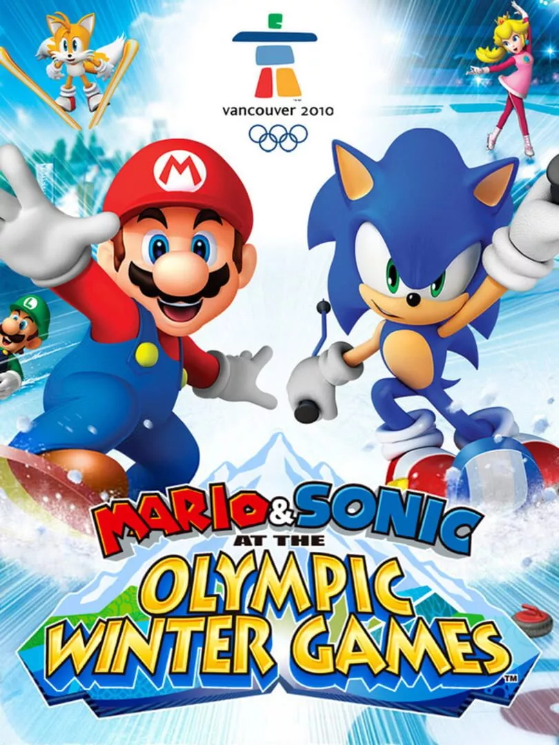 Mario & Sonic at the Olympic Winter Games Box Art