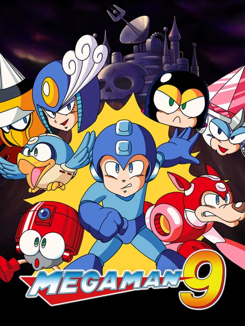 Mega Man 9 Box Art