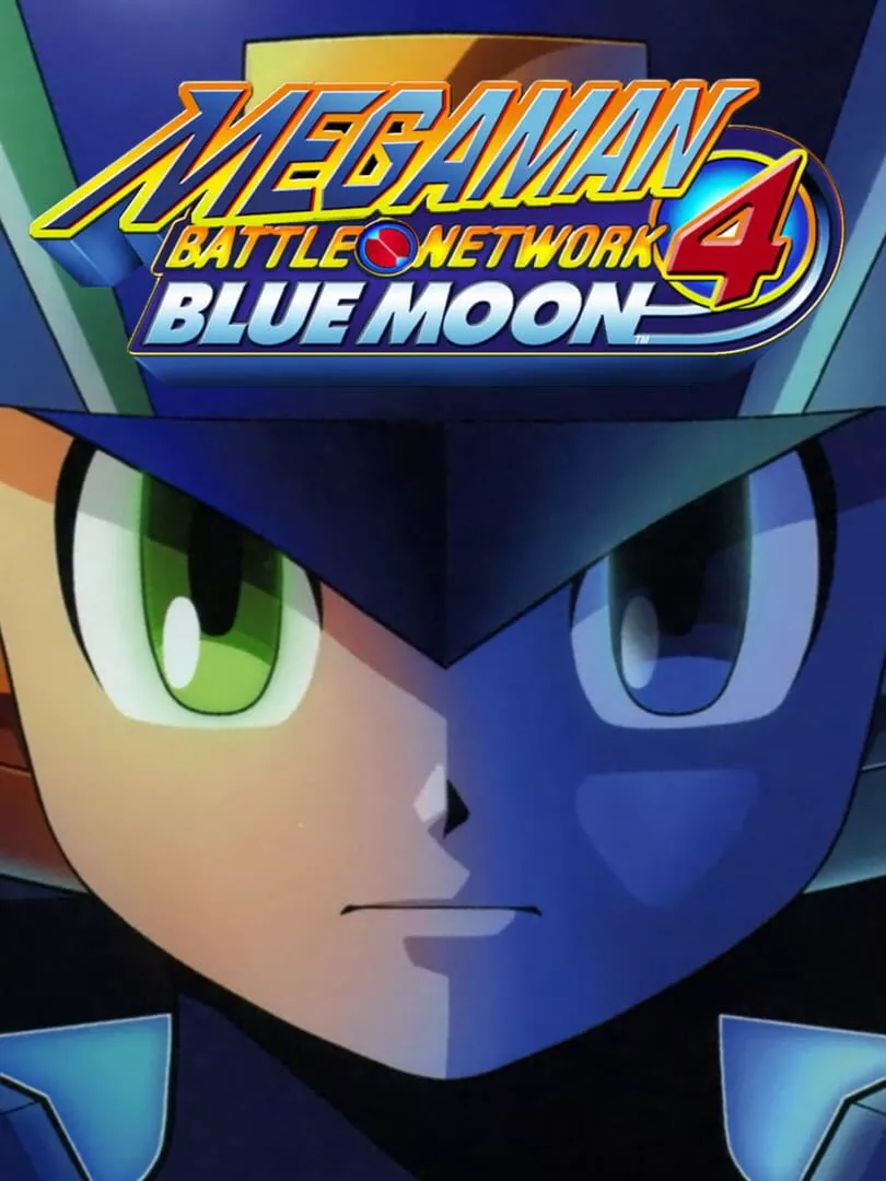 Mega Man Battle Network 4: Blue Moon Box Art